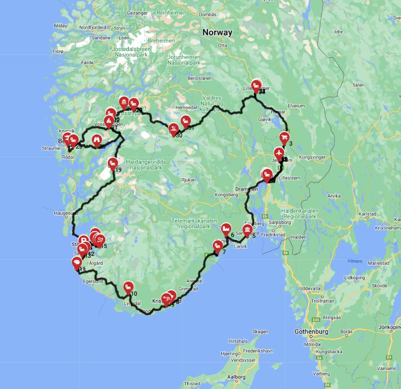 Oslo Roundtrip